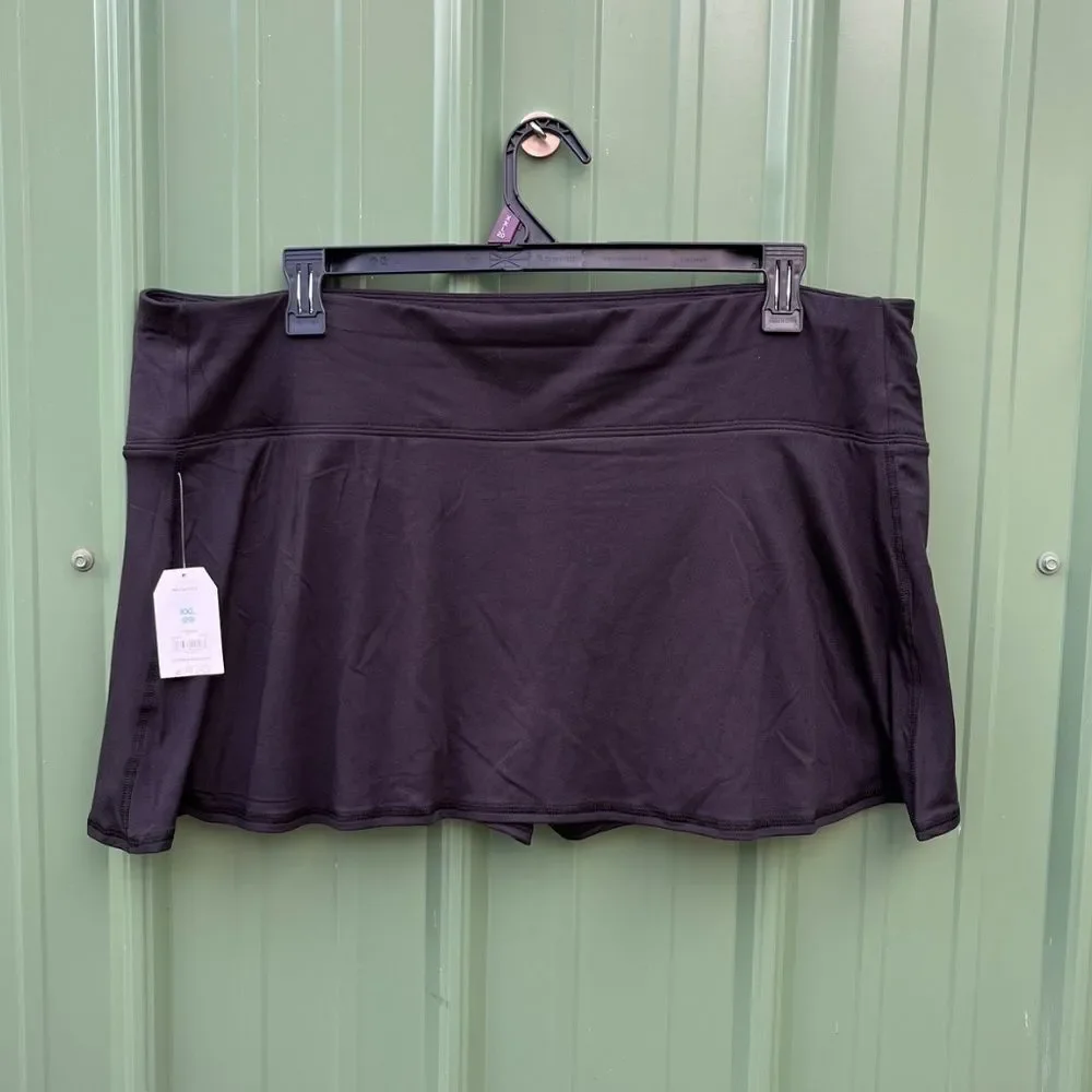 Women’s Ultra Soft & Stretchy Active Maternity Skort  2-Pack Size XXL